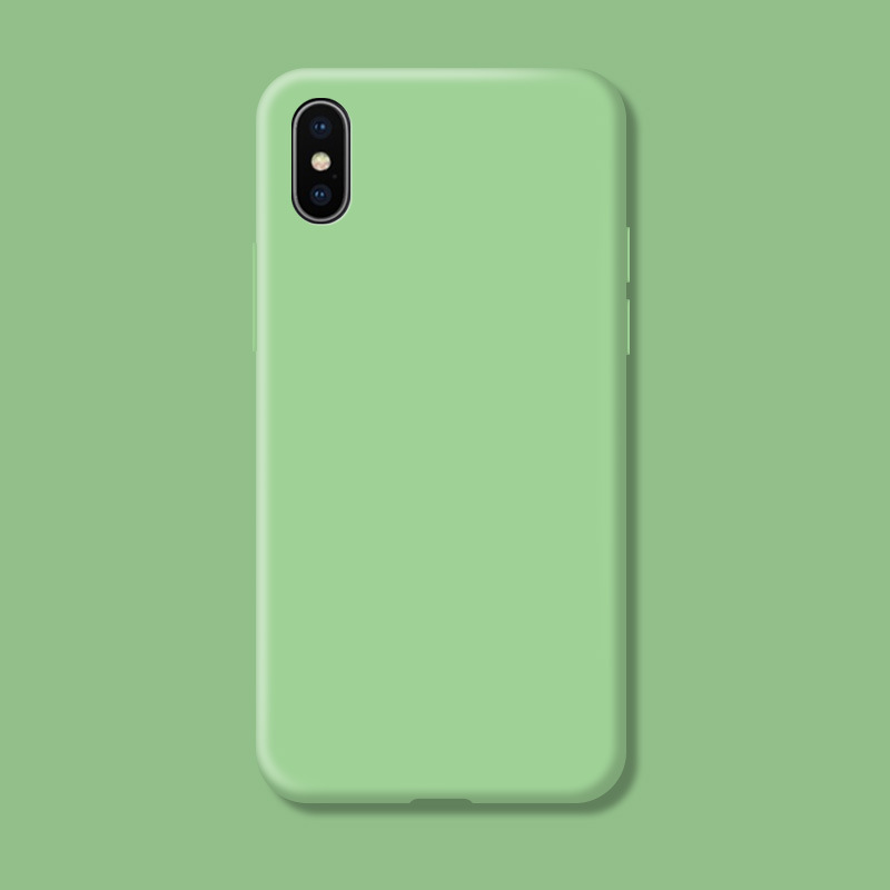 per iPhone Xs Max X XR Fundas Custodia originale per iPhone XR XS Max Custodia protettiva antiurto in silicone liquido per telefono