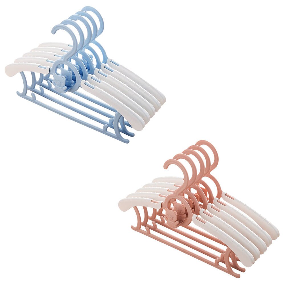 10 Stuks Verstelbare Baby Hanger Pp Peuter Kleerhanger Baby Wasrek: Default Title