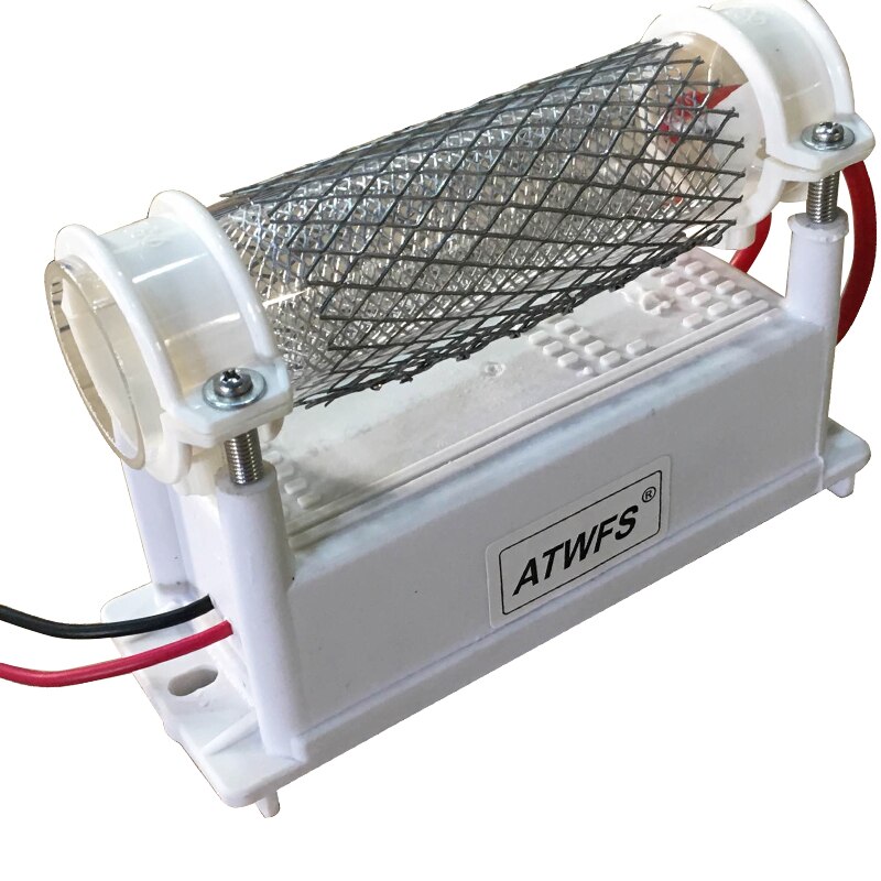 ATWFS zamontowany na pojeździe generator ozonu 12V 3.5G oczyszczacz powietrza sterylizator ozonu rura kwarcowa ze stali nierdzewnej Ozonator powietrza