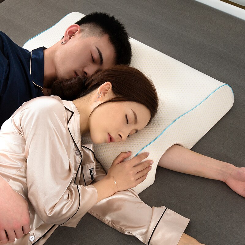 Couple Pillow Rebound Pressure with arm hole Health Neck Pillow with Multifunction Dead Arms Couple Pillow Office Napping