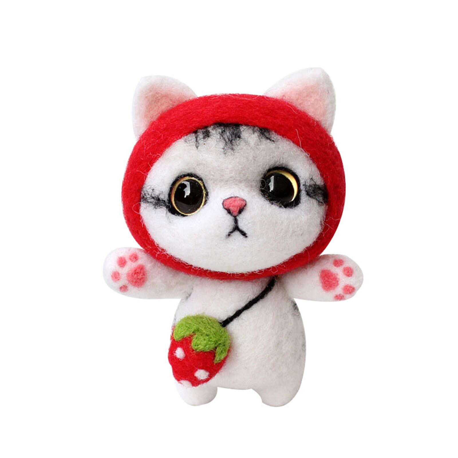 1 Set DIY Wool Needle Felting Kit Needle Felting Beginner Kits with Instructions and Needle Felting Basic Tools TB