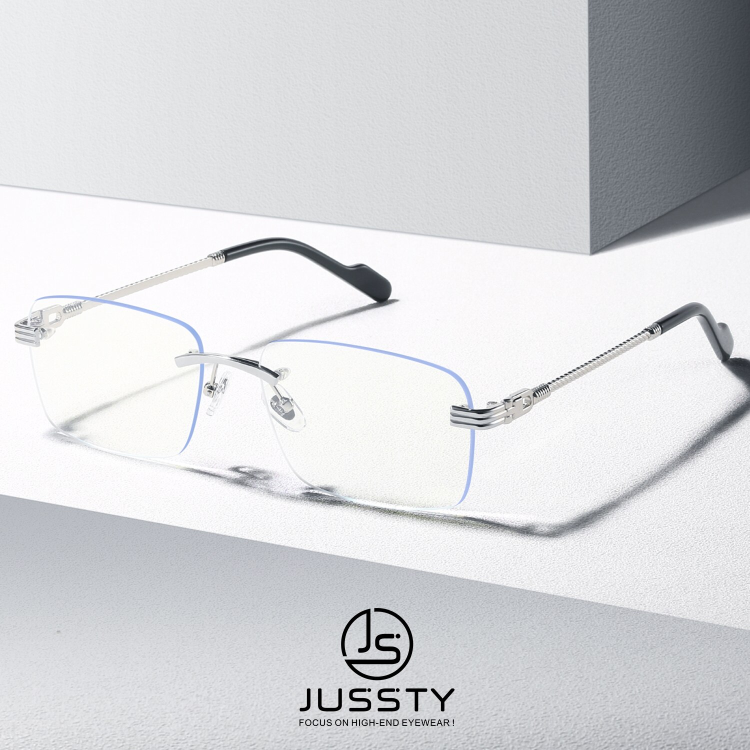 Gafas graduadas al aire libre para hombre, montura de gafas ópticas para miopía, de lujo, coreanas
