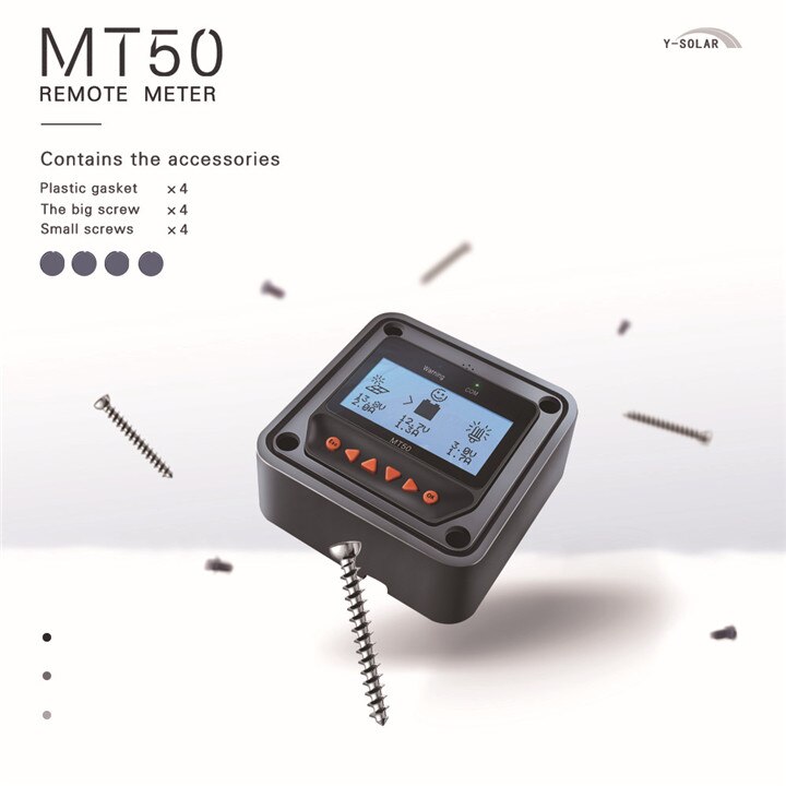 Remote Meter Display MT-50 for EPever EPsolar MPPT Solar Charge Controller Tracer-AN Tracer-BN TRIRON XTRA ViewStar-AU BN