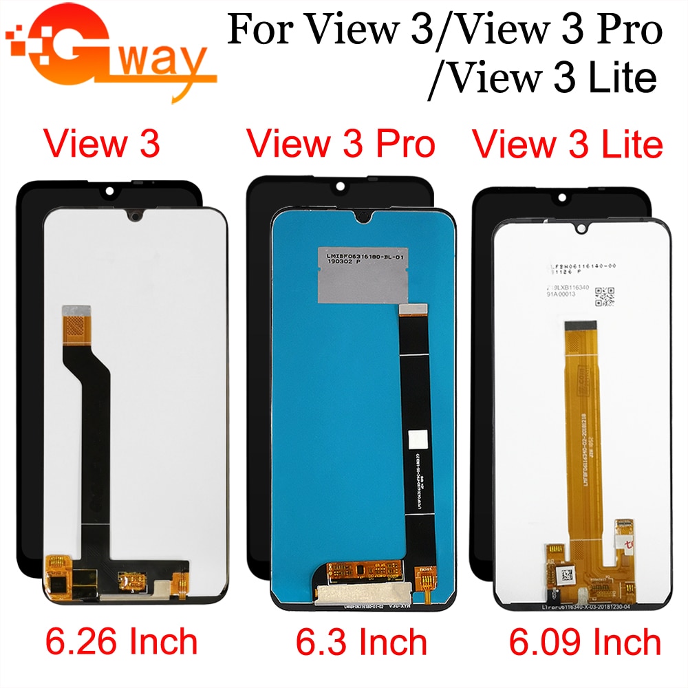 For Wiko View 3 / View 3 Lite LCD Display Touch Screen Digitizer Assembly For Wiko View 3 Pro LCD Phone Accessories+Free Tools