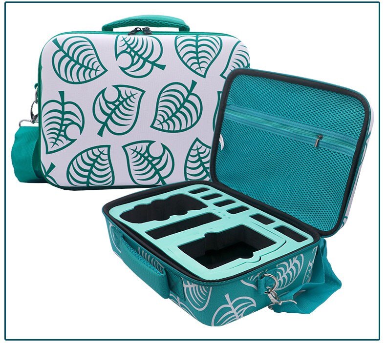 Draagbare Dji Mavic Mini 2 Opbergtas Drone Handtas Outdoor Carry Box Case Voor Dji Mini 2 Drone Accessoires: blue and white