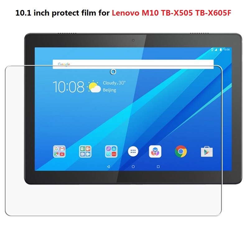 Silicon Case Voor Lenovo Tab M10 Fhd Plus Stand Cover M10Plus TB-X606 TB-X606F TB-X606X Houder Protector: protect film