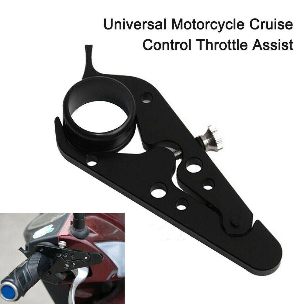 Universal cnc motorcykel fartpilot gashåndtag lås hjælpe holder greb