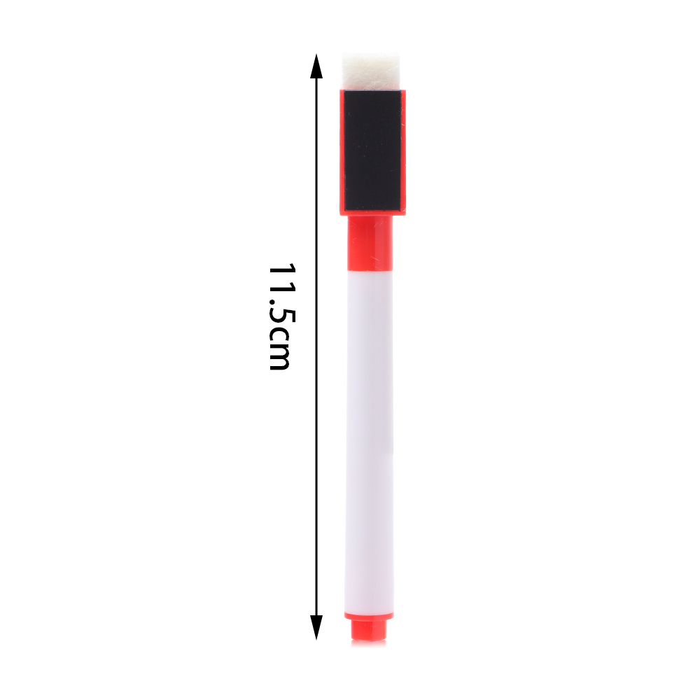 8pc Durable Non-toxic Plastic white board marker pens, dry erase easy whiteboard Markers with Eraser Signature