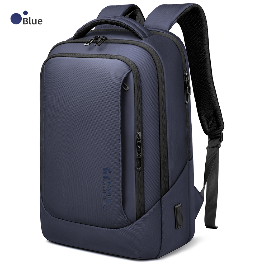 Mochila de viaje Heroic Knight de gran capacidad, impermeable, mochila para ordenador portátil de 15,6 ", mochila de trabajo para , mochila escolar: Azul