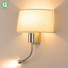 Moderne LED Wandlamp met Schakelaar E27 Lamp Slaapkamer Schansen Indoor Vanity Badkamer Industriële Decoratie Thuis Muur Gemonteerd Licht