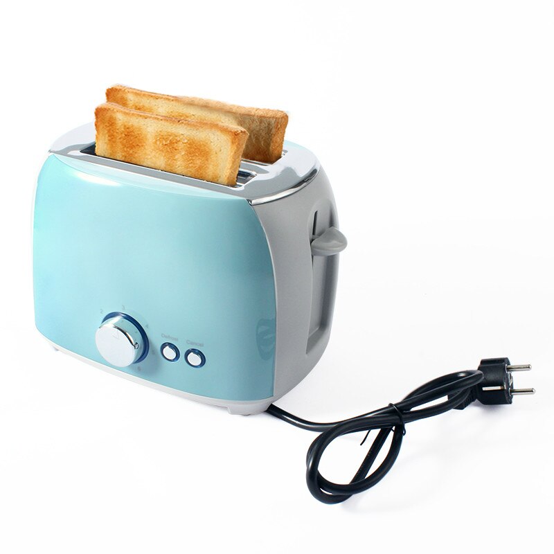 Automatic Electric Toaster 2 Slices 6 speed toaster toaster for home breakfast toaster EU Plug