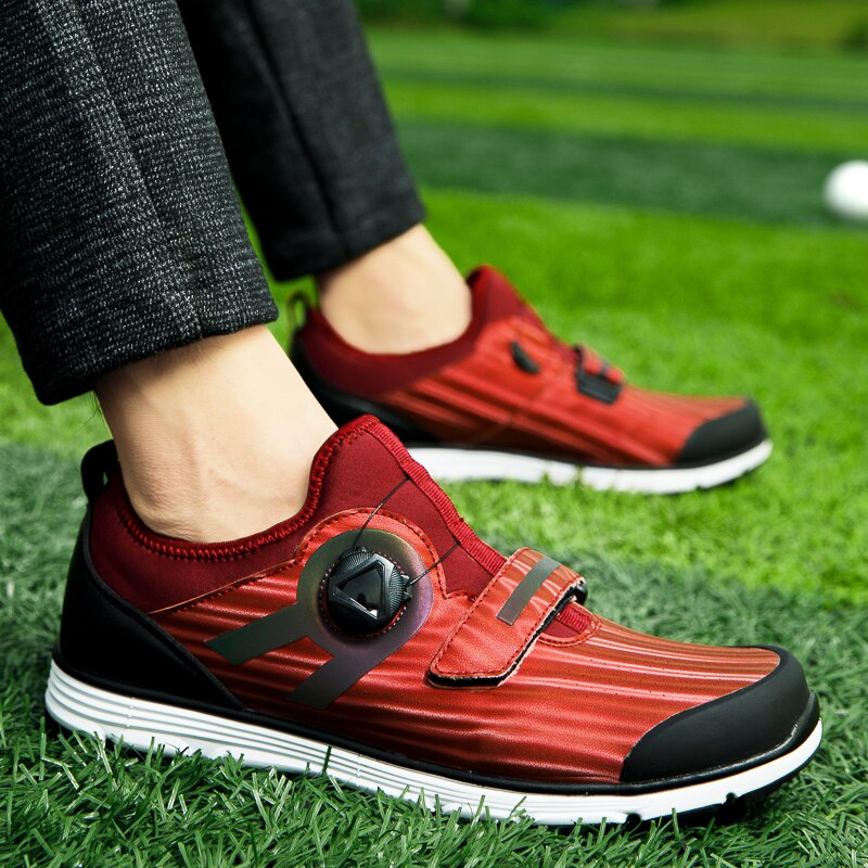 Men Anti-Slip Men Athletic Sneakers Golf Shoes Men Leather Sport Trainers Men Golf Mens Shoes