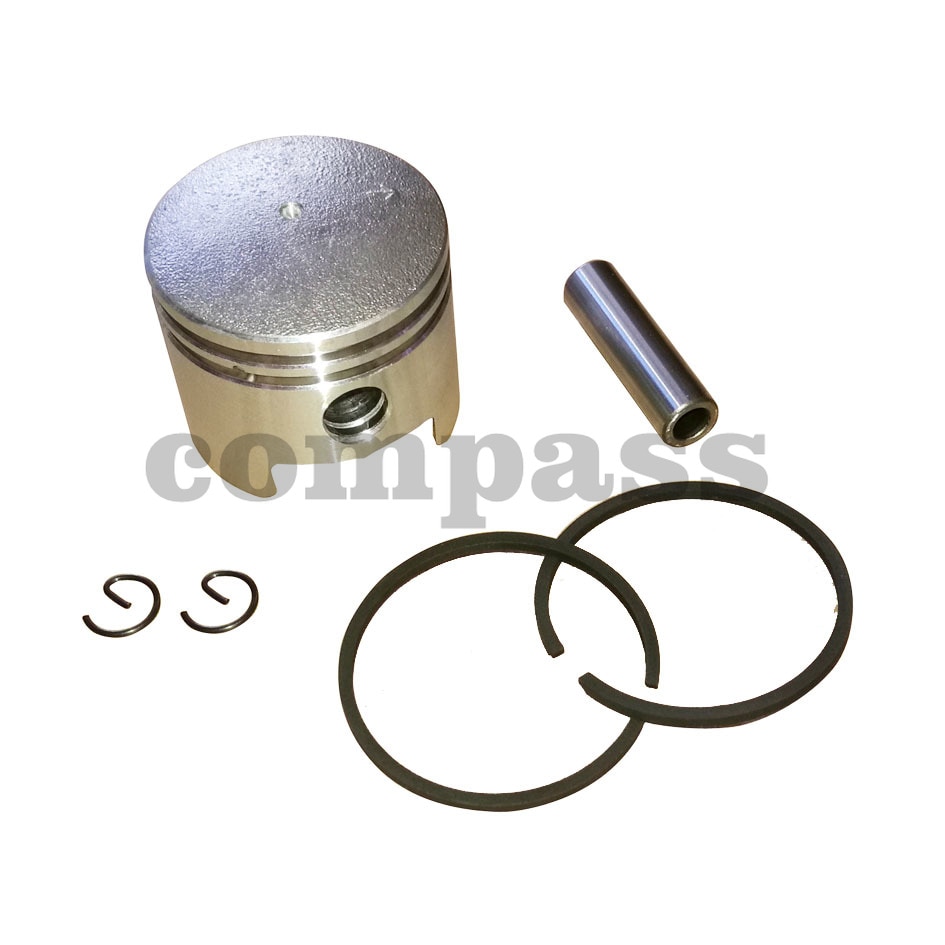 44mm 49CC 52CC 2 Stroke Engine Piston kit for mini bike brush cutter trimmer with 1E44F-5 engine
