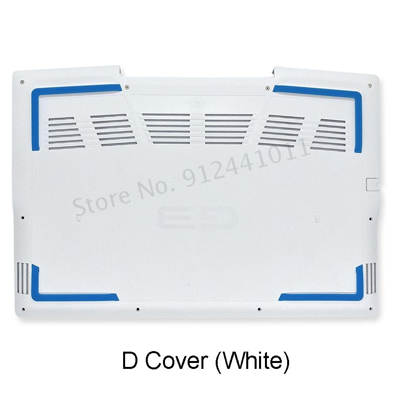Laptop LCD Back Cover For Dell G3 3590 Series A B C D Top Cover Front Bezel Palmrest Bottom Case Hinges White 03HKFN