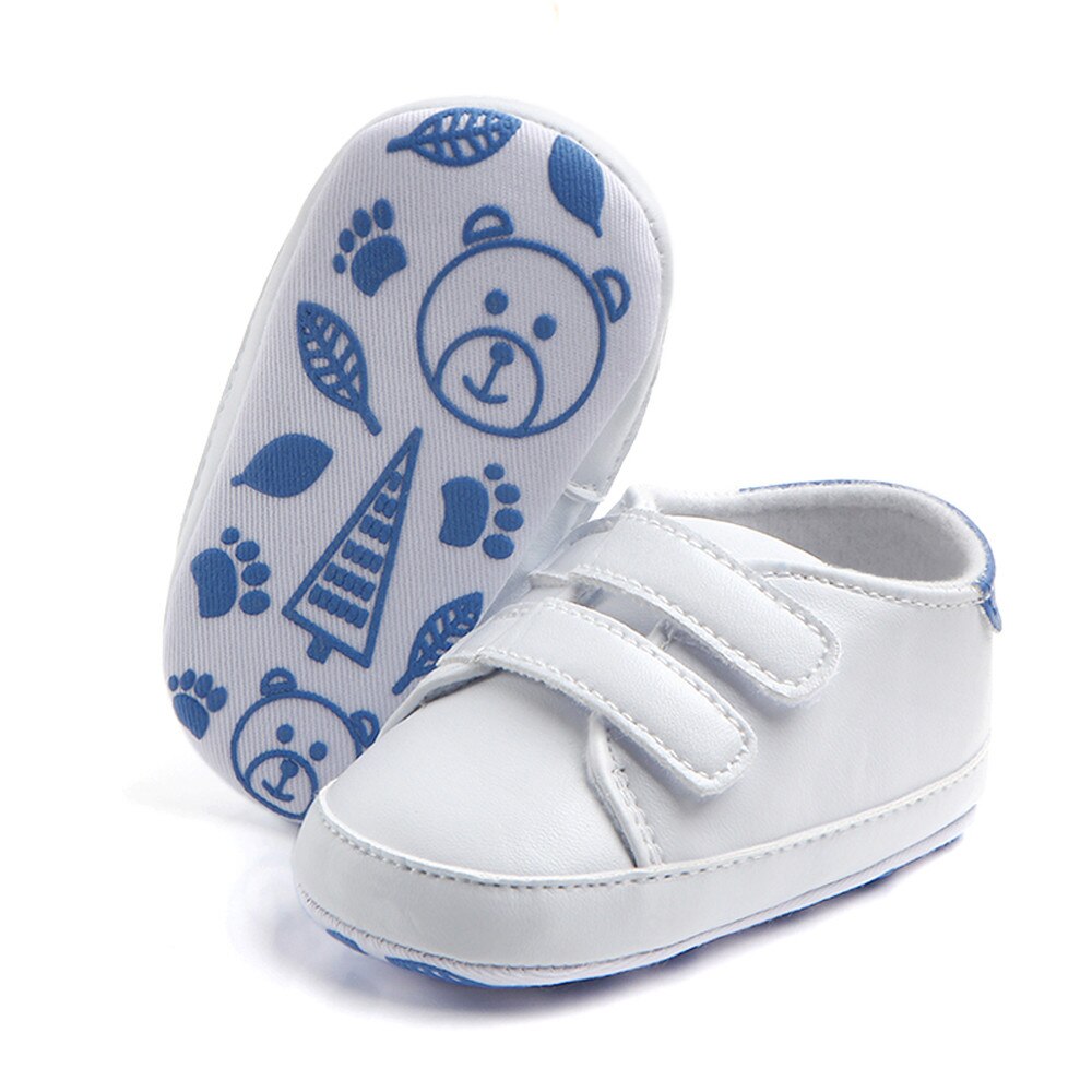 tissu premier marcheur dessin animé renard bébé garçon filles chaussures Bebe bambin mocassins 0-3 3-6 6-10 chaussures antidérapantes à fond souple: BU / 12