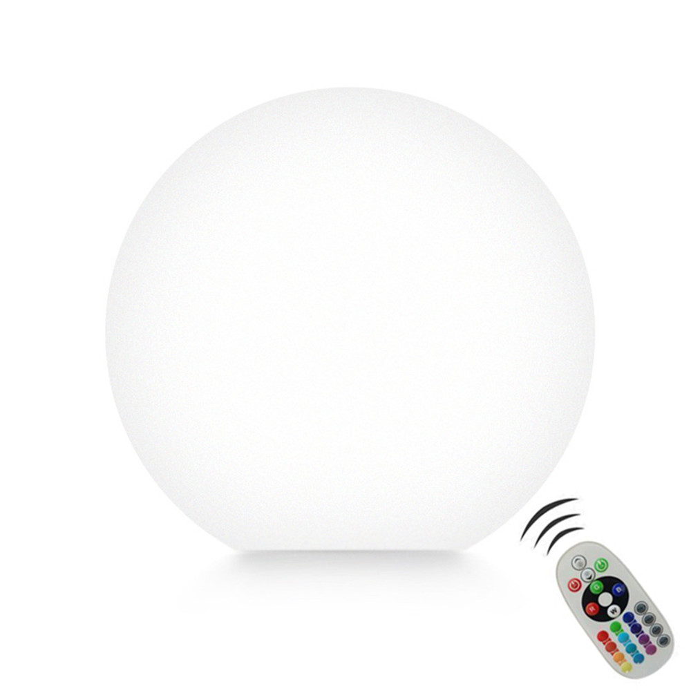 Boule lumineuse LED Rechargeable pour enfants et adultes, veilleuse Globe d'extérieur avec télécommande, idéale pour la décoration de jardin de cour