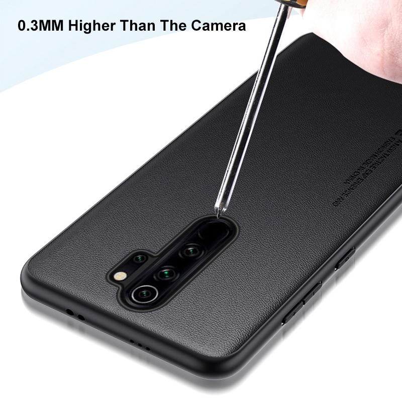 Luxury PU Leather Case For Xiaomi Redmi Note 8 Pro Back Cover Silicone Shockproof Protection Phone Case For Redmi Note8 Pro 8Pro