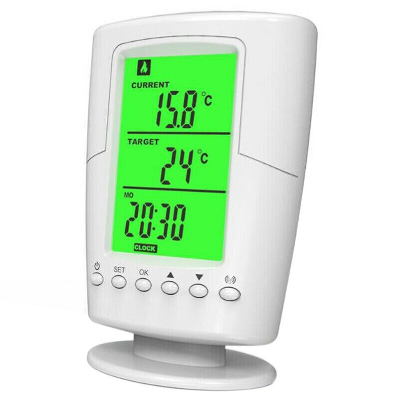 TS-2000 Programmable Thermostat Socket Intelligent Wireless LCD Display Green Backlight Home Smart Life Thermostats outlet
