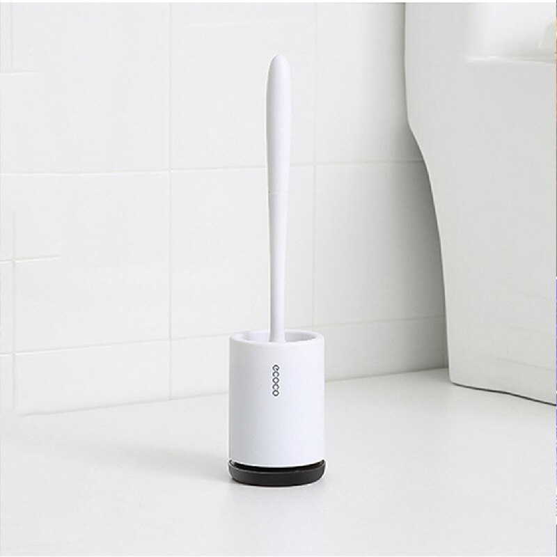 Xiaomi-cepillo de inodoro de silicona para el hogar, accesorios para WC, herramientas de limpieza de montaje en pared, juego de accesorios de baño: C Landing models