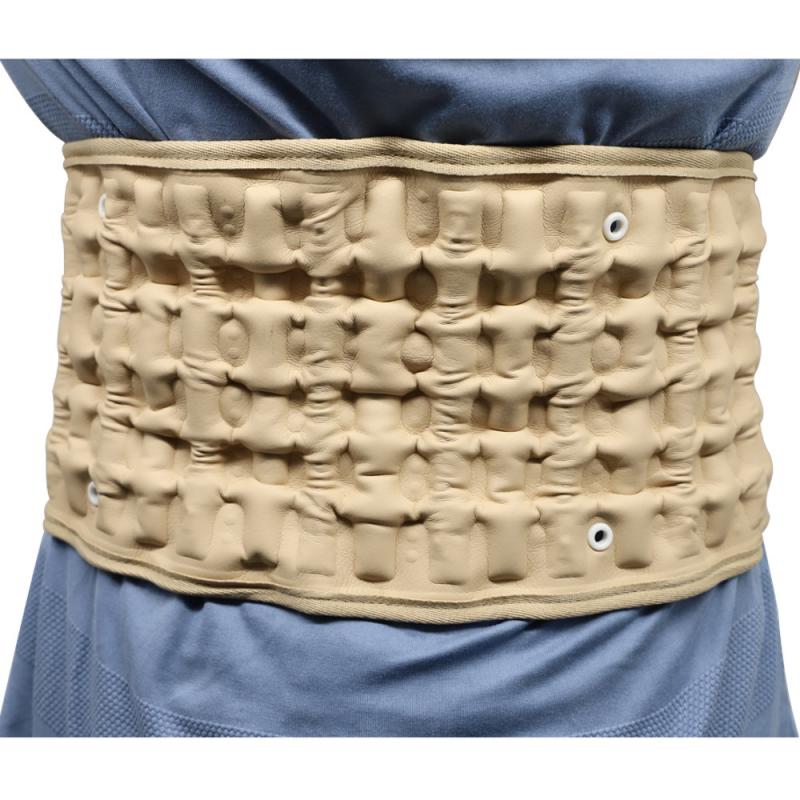 Cintura instrumento de massagem coluna lombar tração pneumática cintura descompressão volta cinta cinto alívio da dor relaxamento do corpo