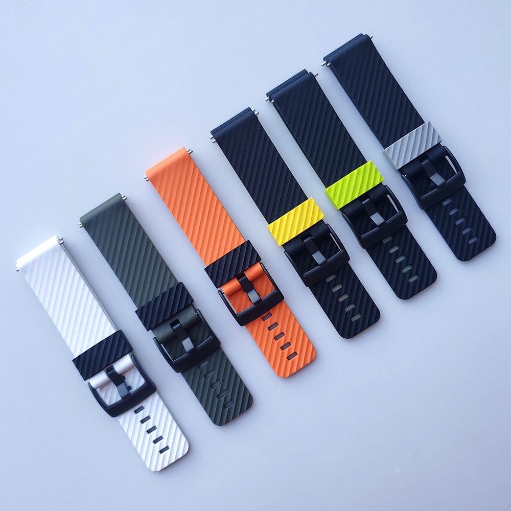 24mm urheilu silikoniranneke suunto 9 baro suunto 9 ranneke suunto 7/d5 kello rannekello ja rannekoru vaihda tarvikkeita