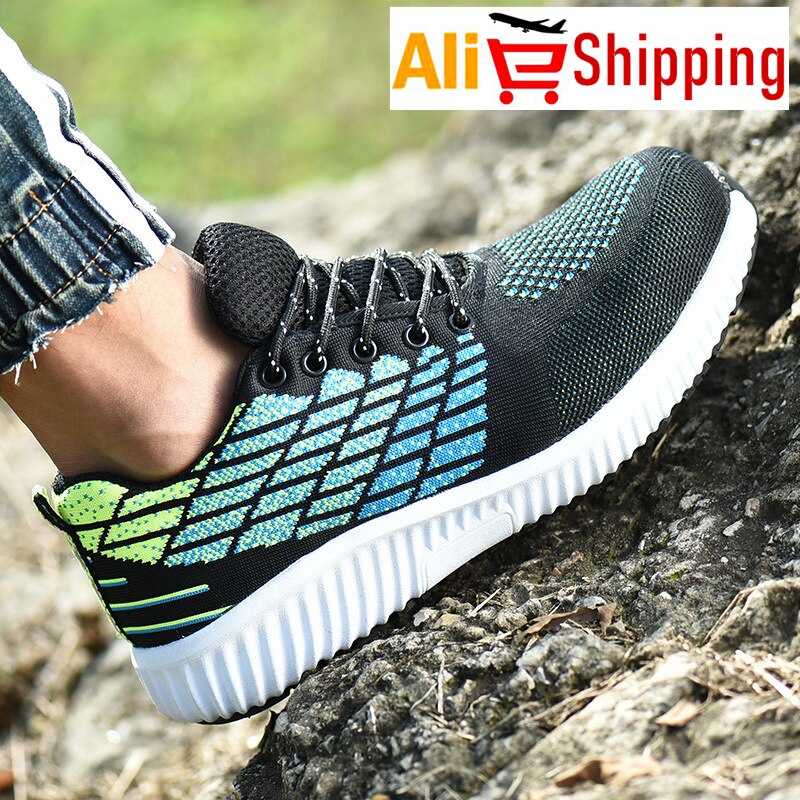 S3 Stalen Neus Werkschoenen Mannen Veiligheid Schoenen Casual Ademend Outdoor Sneakers Punctie Proof Comfortabele Werkschoenen
