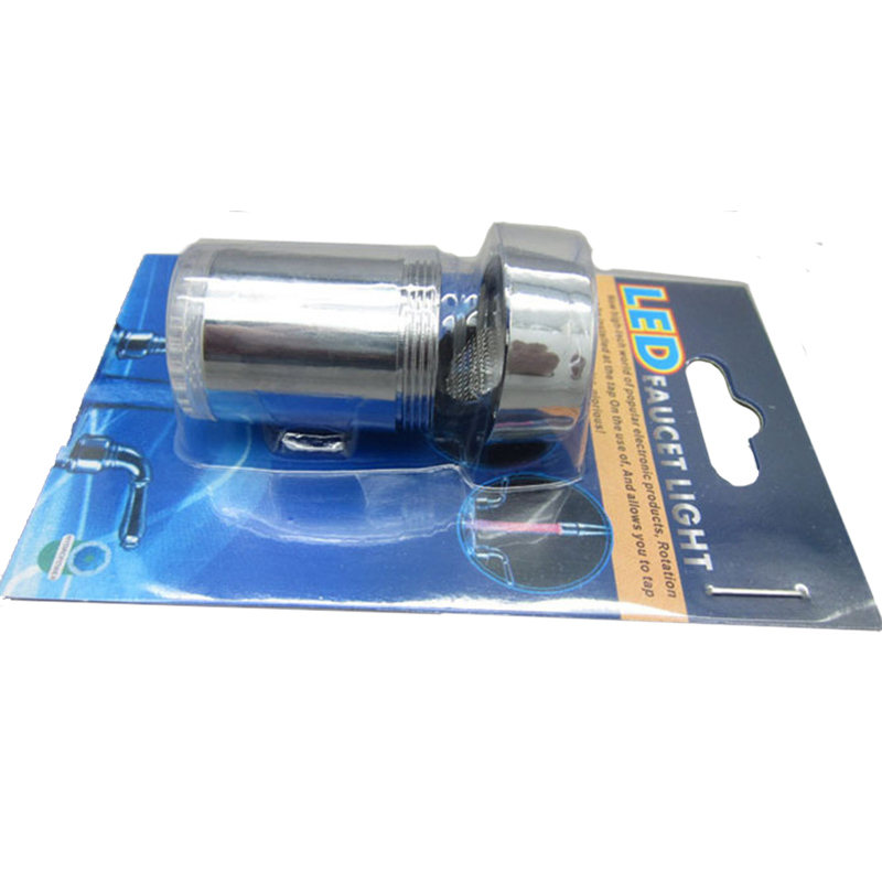 Temperature-controlled led faucet light temperature sensor Intelligent LED Water tap Color Water Faucets Nozzle No need battery