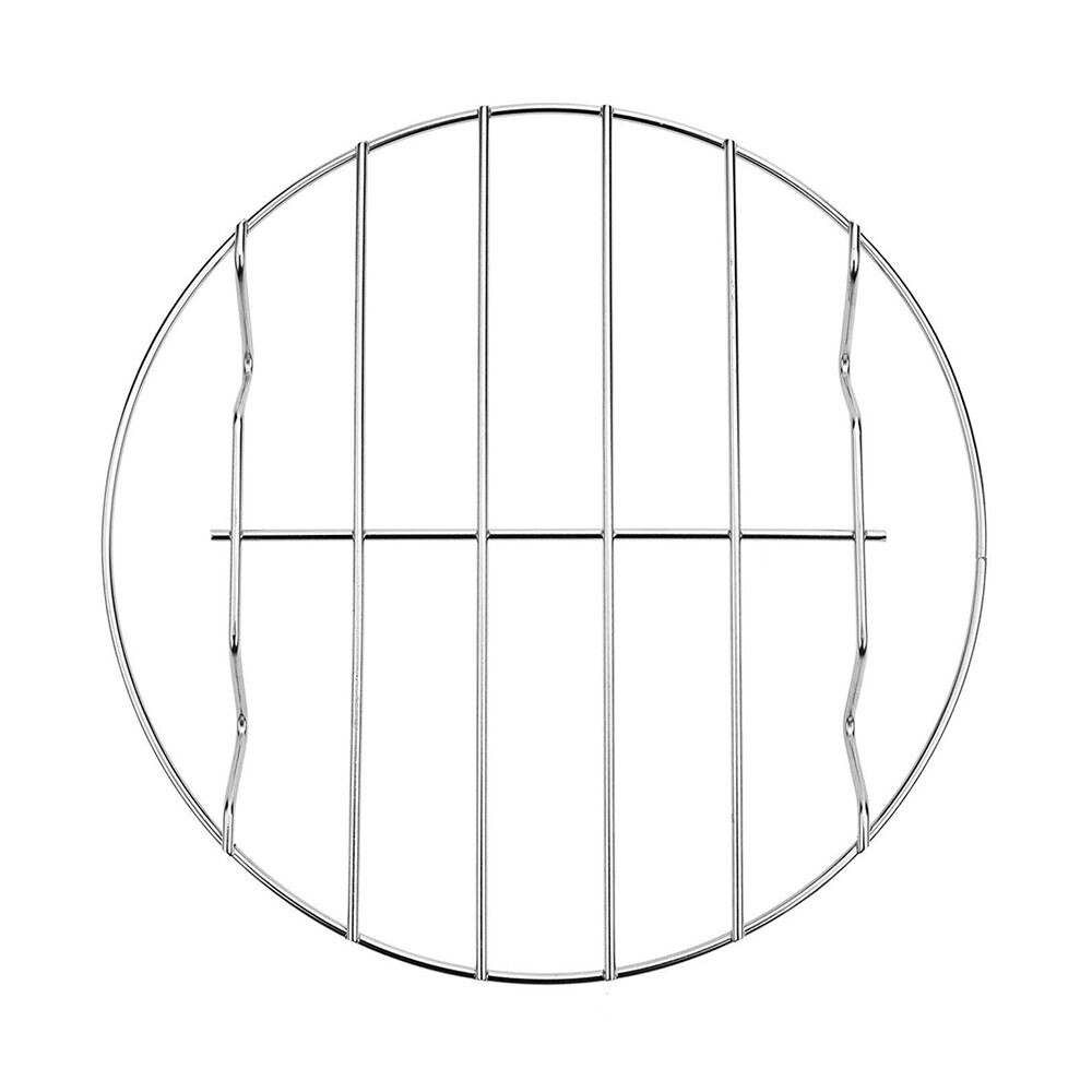 25# Steaming Rack Cooking Rack Round 304 Stainless Steel Baking and Cooling Steaming Rack W Stand Cookware Steaming Grid Kitchen