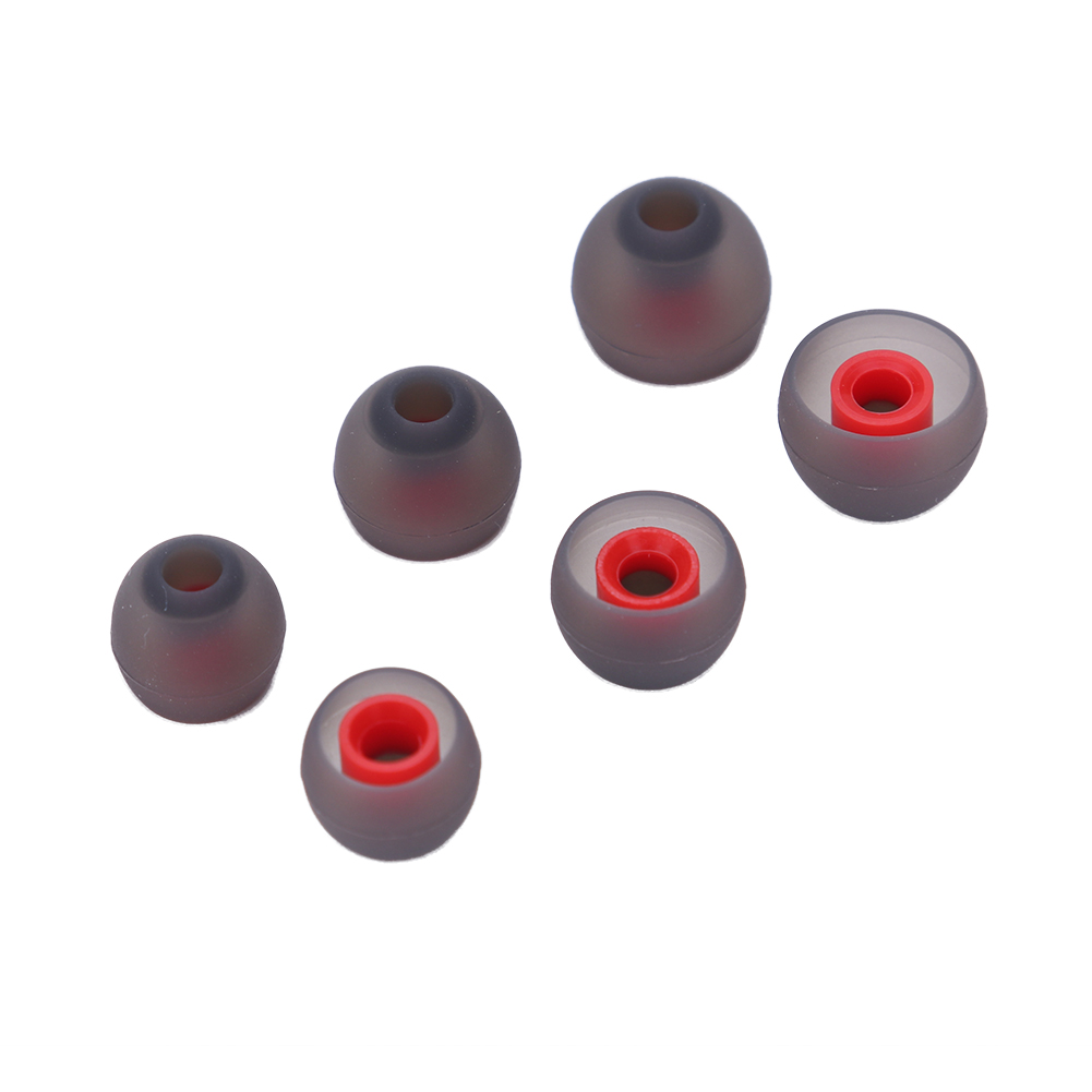 3 Pairs(6pcs)L M S Earbuds Earphone Eartips Noise Isolating Silicone Ear Sleeve Ear Tip Comfortable Replacement for KZ Earphones: Blue