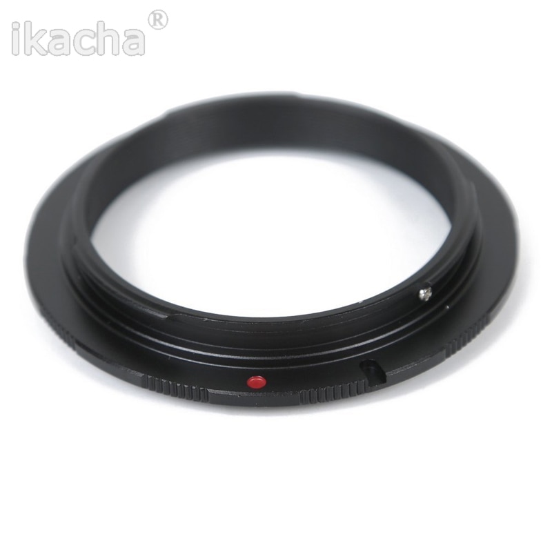 Camera Reverse Adapter Ring voor Canon 58mm Macro Reverse lens Adapter Ring voor Canon EOS EF Mount 550d 650d 450d 700d 1000d