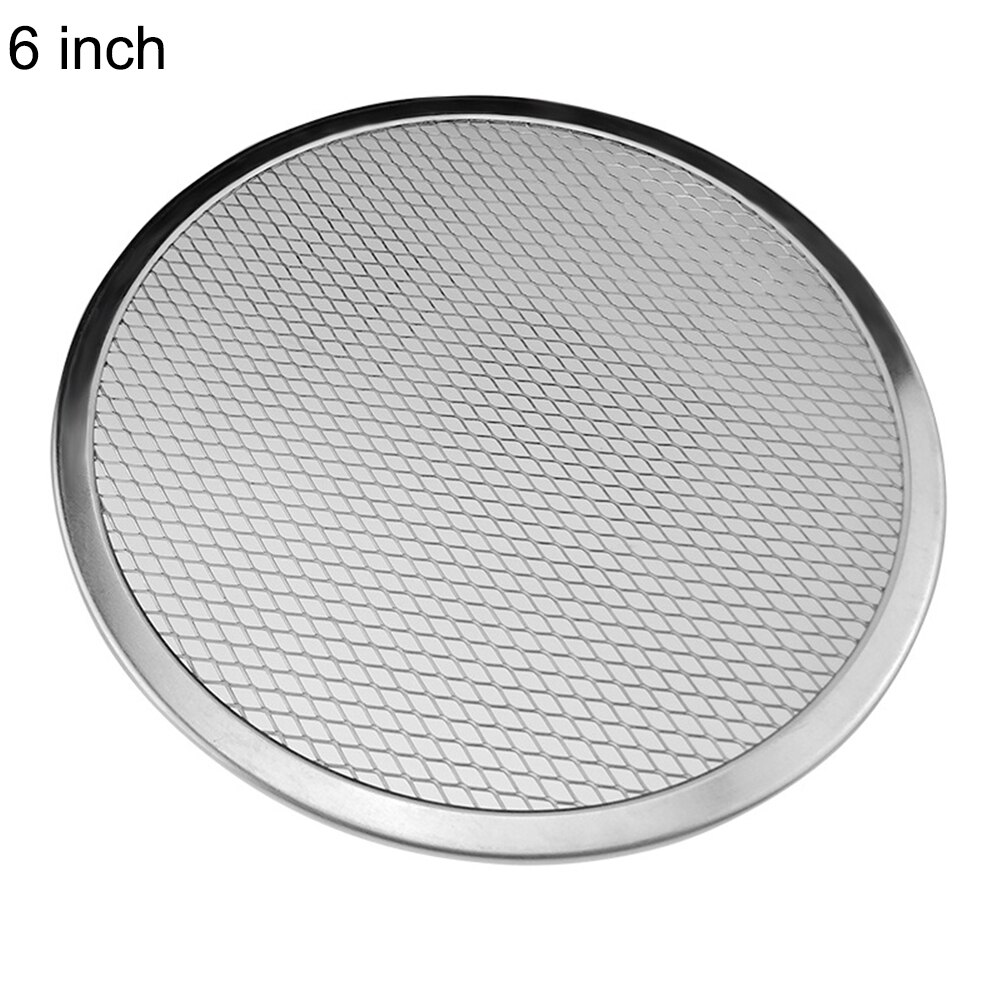 Pizza Platte Pizza Bildschirm Backblech Nahtlose Aluminium Netz Backformen Küche Werkzeuge 6-16 Zoll Pizza Kochen Backen Zubehör