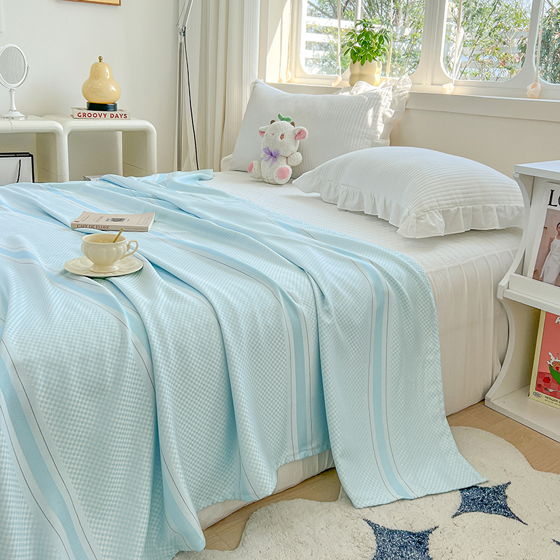 A 100% Bamboe Zomerdeken Puur Natuurlijke Plantaardige Ademend Quilt Koeldekens Zacht Huidvriendelijk Koelheid Dekbed