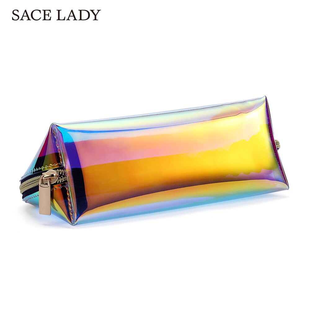 Sace Dame Transparante Make-Up Tas Cosmetische Gevallen Reizen Make Up Benodigdheden Organizer Rits Toilettas Kit Make Up Pouch