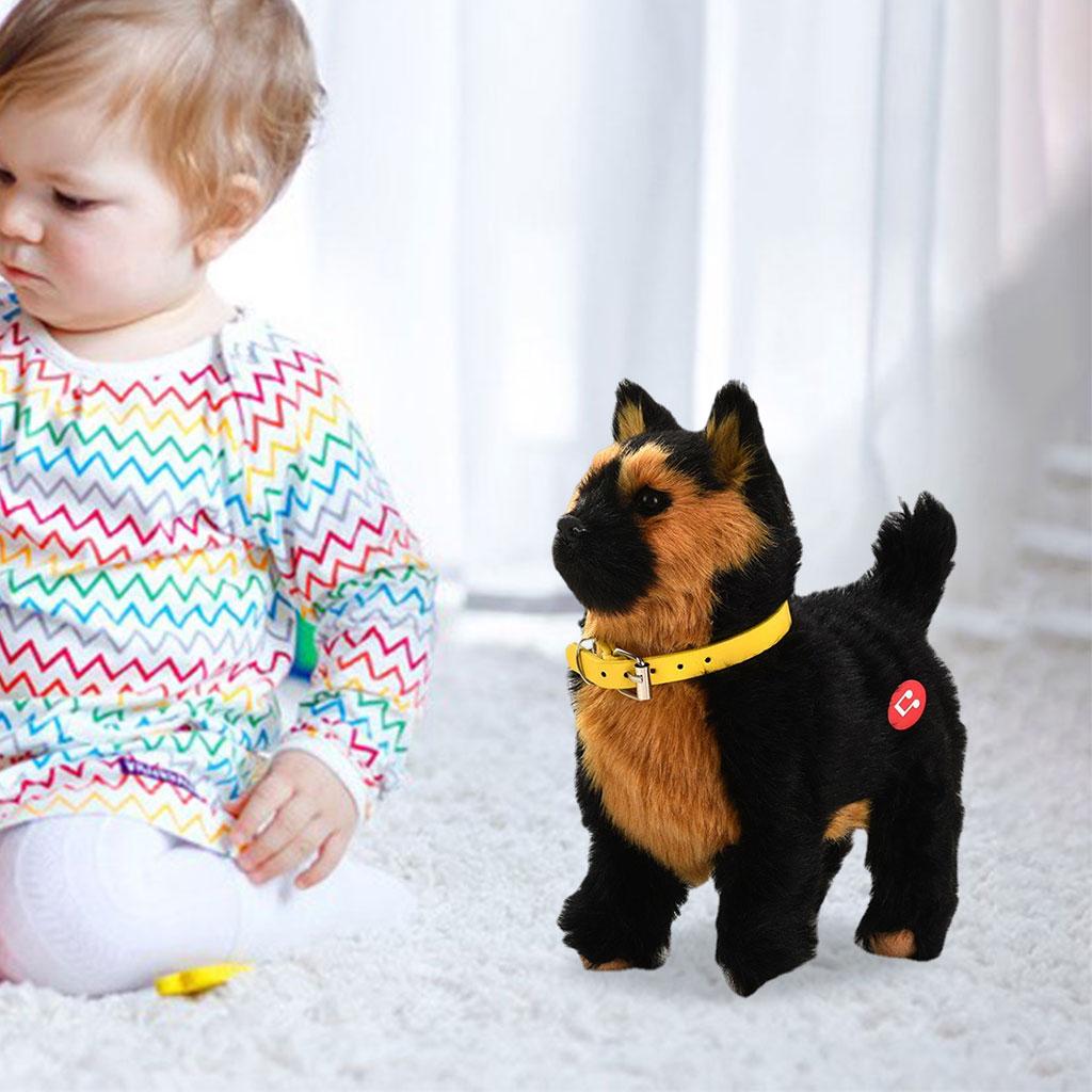 Plush Electric Dog Toy Christmas Educational Toys for Toddlers Girls