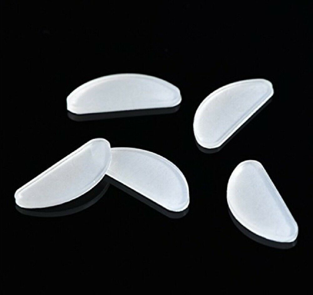 10 Stuks Glazen Neus Pads Adhesive Silicone Neus Pads Antislip Voor Bril Brillen Zonnebril Neus Pads Leesbril
