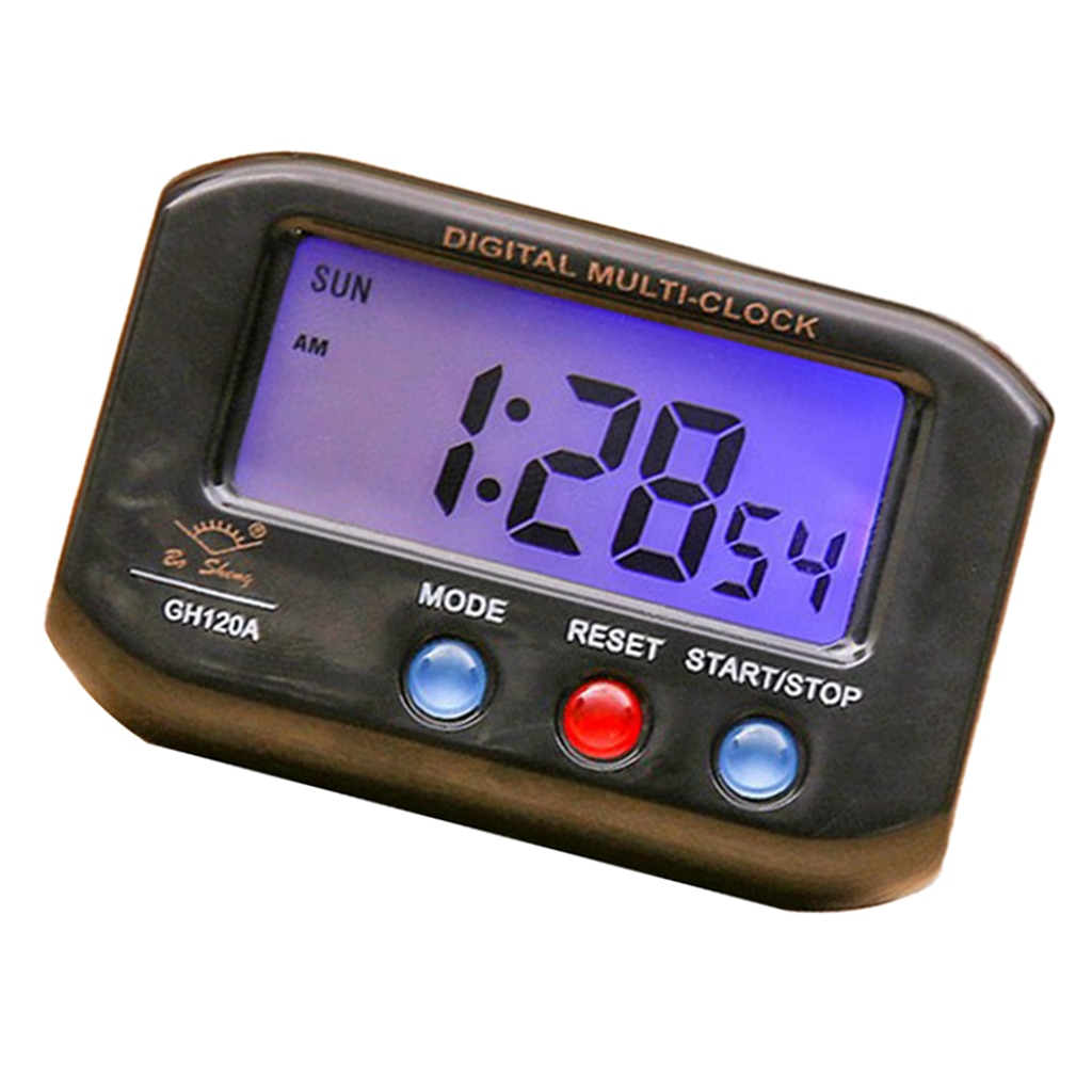 Battery Operated Mini Table Desk Clock Home Car Vehical Office Travel Clock