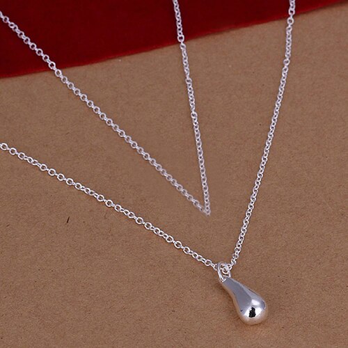 Mulheres de Prata Banhado Conjunto de Jóias Colar Pulseira Anel Gancho Oval Brincos de Noivado Casamento Moda Conjunto de Jóias de Presente de Luxo