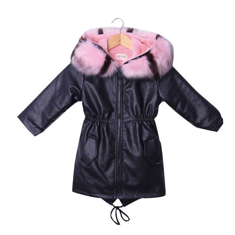 Mode Hooded Lange Mouwen Effen Kleur Vrouwen Faux Leren Jas Dames Biker Leren Jas met Ritszakken Uitloper (Color : Khaki, Size : 5XL