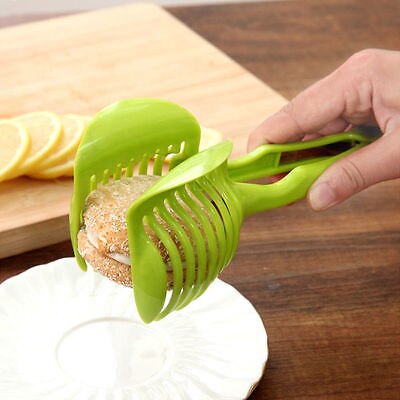 Fruit Groente Slicer 1Pc Aardappel Voedsel Tomaat Ui Citroen Groente Fruit Slicer Ei Peel Cutter Houder