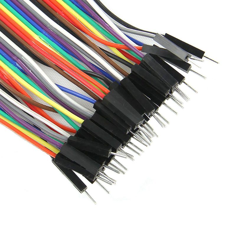 3X 40pcs 10cm Male To Female Dupont Wire Jumper for Arduino Breadboard W2E2