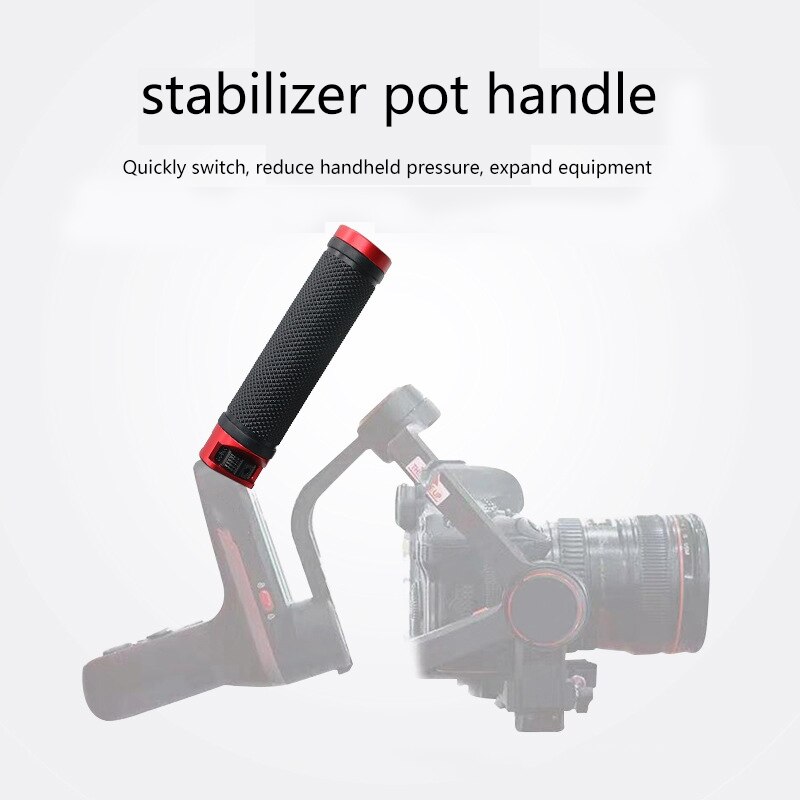 Quick Release Handvat Grip Voor Weebill Lab/S Gimbal Stabilizer Handgreep 1/4 Inch 3/8 Inch Montage Gat Koud Schoen