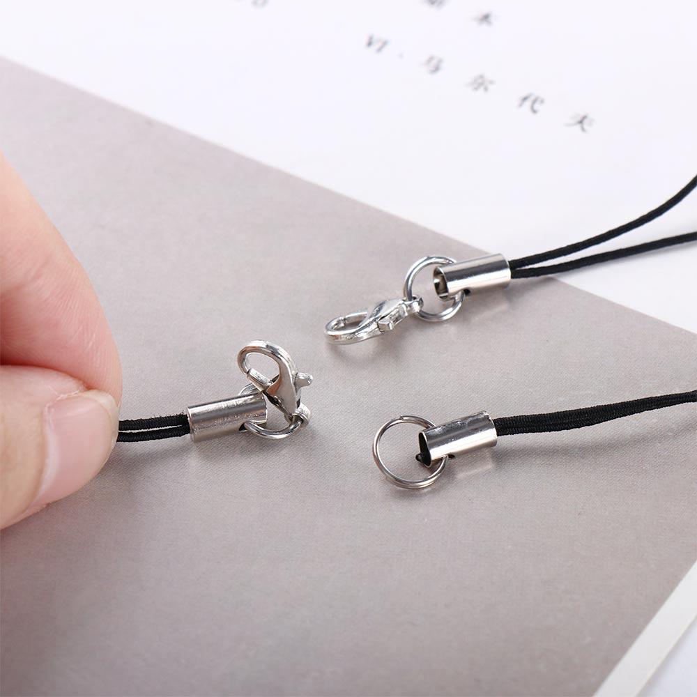 Phone Hanger Clips Bag Key Ring Keychains Hooks Phone Lanyard Lobster Clasp Rope Lanyard Lariat Cords Phone Lanyard String