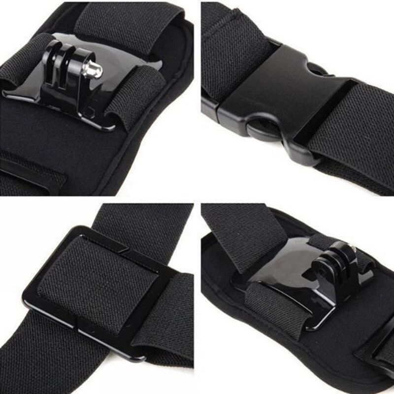 Enkele Schouder Borst Strap Mount Houder Pro Riem Fix Voor Gopro Sport Camera Fietsen QJY99