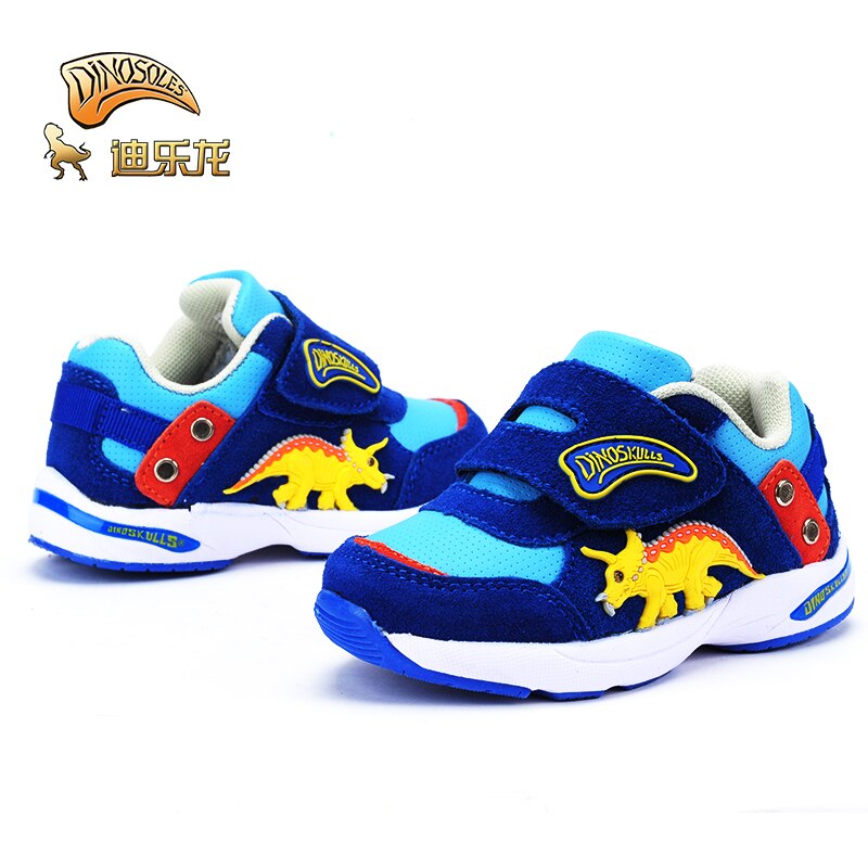 Dinoskulls dinosaurus peuters babyschoenen herfst lichtgevende sneakers jongens en meisjes kinderwandelschoenen kinderen led licht schoenen antislip