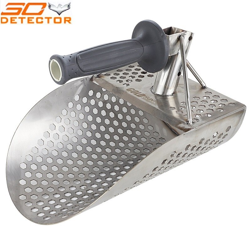 Hand held metal detector gold metal detecting tools beach sand scoop