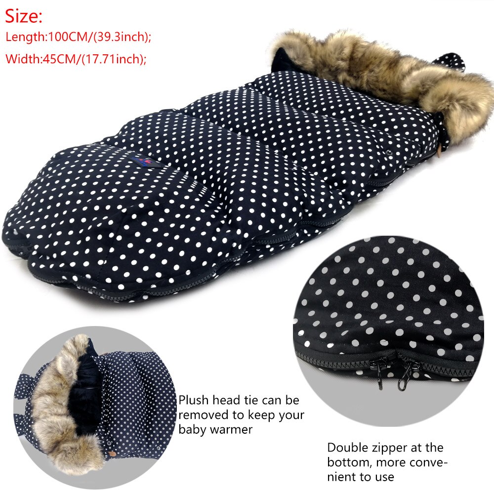 Universele Kinderwagen Voetenzak Cover Winter Sleepsacks Slaapzak Voor Babyzen Bugaboo Kinderwagen Accessoires