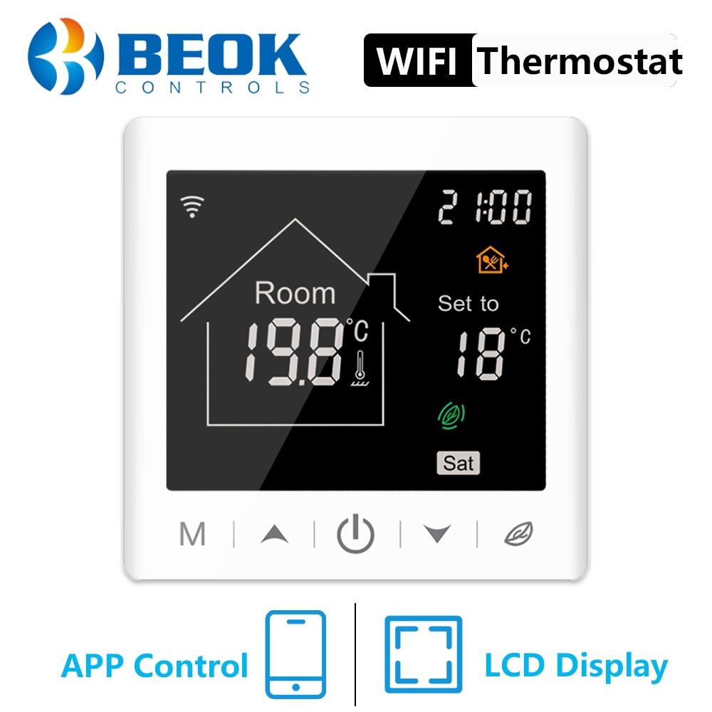 Beok Smart WIFI Heating Thermostat For Electric Floor Heating With ...