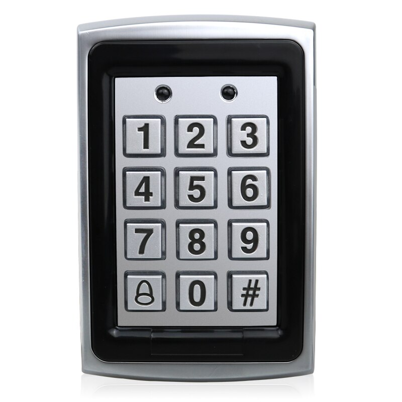 RFID 125Khz Explosion proof Door Access Controller Proximity Card Reader with Keypad Metal Durable with 10 keyfob