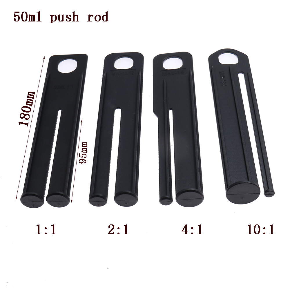 50 ml Twee Componenten AB Epoxy Kit Lijmpistool 1:1 2:1 Applicator Lijm Adhensive Squeeze Gemengde Handmatige Kitpistool Dispenser