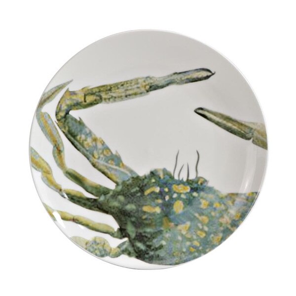 European and American Kitchen Supplies Home Kitchen Tableware Ocean Series Ceramic Dinner Plate: D